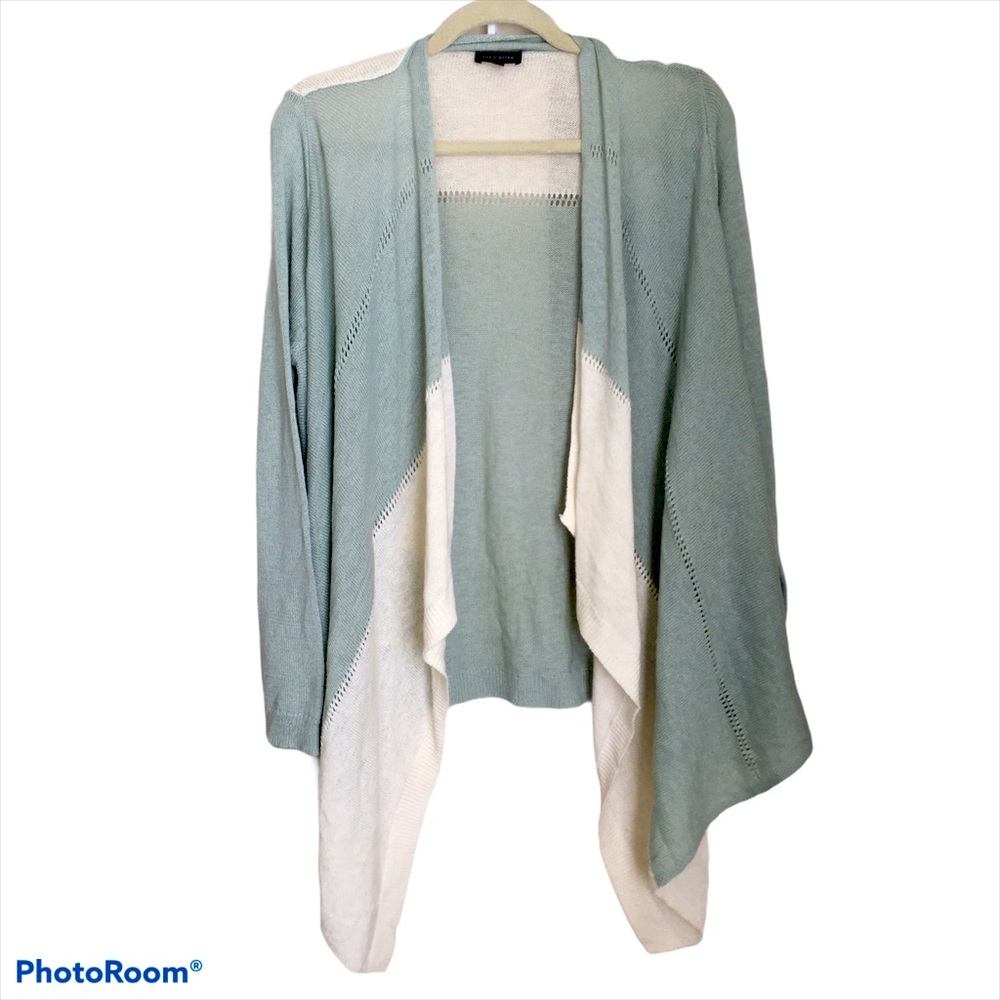 The Limited color-block cardigan